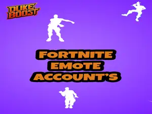 FORTNITE EMOTE ACCOUNT'S