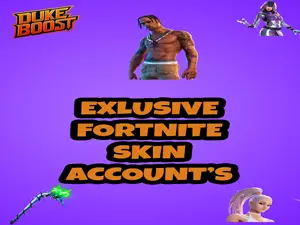EXCLUSIVE FORTNITE ACCOUNTS